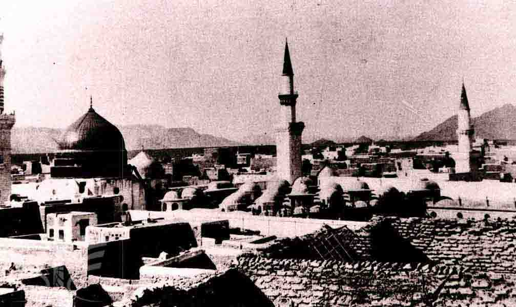 الحرم النبوي الشريف عام 1908